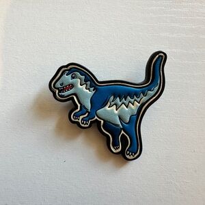 Coach Rexy Pin, Blue Leather